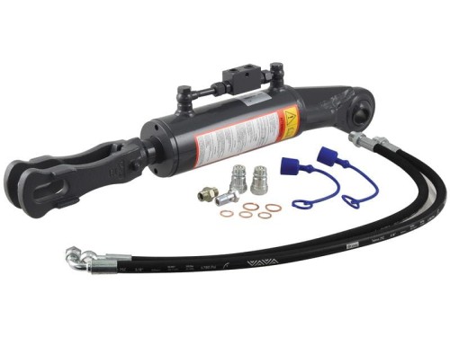 Wieszak hydrauliczny poziomujący (Dostarczany z: przewodami) - Kula Ø 32mm - Widełki Otwór Ø 26x61mm - Długość min: 720mm, średnica cylindra: 90mm. S.153734 - Intertraktor