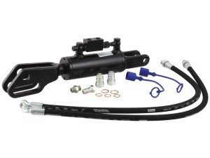Wieszak hydrauliczny poziomujący (Dostarczany z: przewodami) - Widełki Otwór Ø 22mm - Widełki Otwór Ø 26 & 27x97mm - Długość min: 470mm, średnica cylindra: 70mm. S.113923
