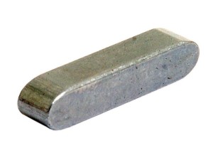 Wpust Klinowy, Wymiar: 5mm x 5mm x 25mm (DIN or Standard No. DIN 6885A) S.11024