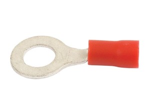Końcówka na Kabel, Standard Grip, 6.4mm, Czerwony (0.5 - 1.5mm) S.12404