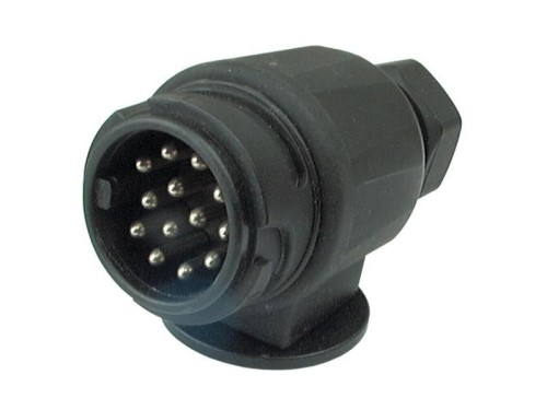 Wtyczka 13 żył. Jaeger System - Męski Dostarczane z Screw Connectors Plastik S.35503 - Intertraktor