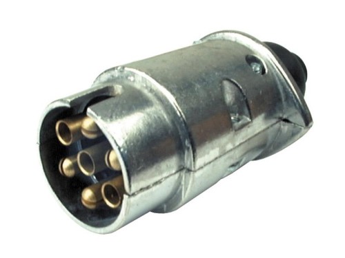Wtyczka 7-biegunowa (aluminiowy), Męski 12V S.3996 - Intertraktor