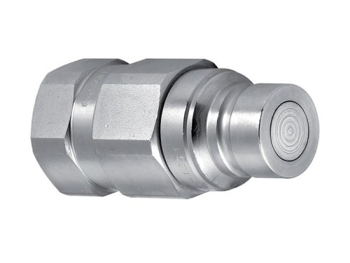 Faster Wtyczka hydrauliczna płaska Męski 1/2'' Wielkość montażowa x 3/4'' BSP Gwint żeński S.112694 - Intertraktor