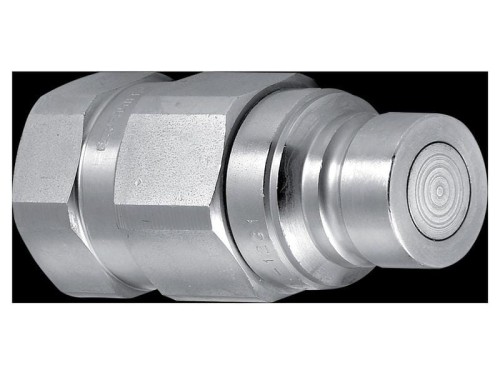Faster Wtyczka hydrauliczna płaska Męski 3/8'' Wielkość montażowa x 1/2'' BSP Gwint żeński S.112684 - Intertraktor