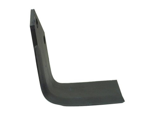Nóż do glebogryzarki Kwadrat prawa strona 80x8mm Wysokość: 180mm. odległość pomiedzy otworami: 57mm. Otwór Ø: 14.5mm. Zastępuje Celli Zastępuje: 722533 S.77357 - Intertraktor