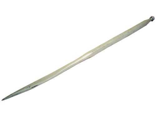 Ząb ładowacza - Prosta - łyżka 1100mm, Wielkość gwintu: M20 x 1.50 (Kwadrat) Zastępuje: 221156 S.72322 - Intertraktor
