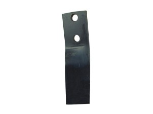 Nóż do glebogryzarki Skręcony lewa 50x12mm Wysokość: 230mm. odległość pomiedzy otworami: 50mm. Otwór Ø: 16.5mm. Zastępuje Howard Zastępuje: 653256 S.77553