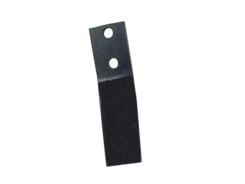 Nóż do glebogryzarki Skręcony prawa strona 50x12mm Wysokość: 230mm. odległość pomiedzy otworami: 50mm. Otwór Ø: 16.5mm. Zastępuje Howard Zastępuje: 653257 S.77552 - Intertraktor