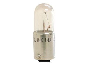 Żarówka (Żarnik) T4W, 12V, 4W, BA9s (Kartonik 1szt.) S.109964