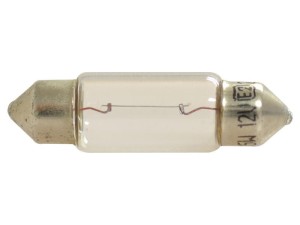 Żarówka (Żarnik) C5W, 12V, 5W, SV8.5 (Kartonik 1szt.) S.109996