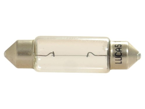 Żarówka (Żarnik) 12V, 10W, SV8.5 (Kartonik 1szt.) S.110001 - Intertraktor