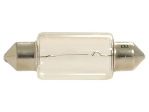 Żarówka (Żarnik) 12V, 15W, SV8.5 (Kartonik 1szt.) S.110002