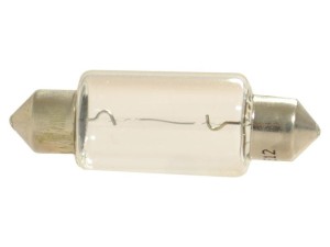 Żarówka (Żarnik) 12V, 18W, SV8.5 (Kartonik 1szt.) S.110004