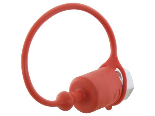 Faster Zaślepka Czerwony PVC Pasuje do 1/4'' Male Coupling TFH 14 S.113076 - Intertraktor