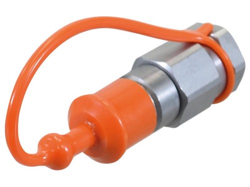 Faster Zaślepka pomarańczowy PVC Pasuje do 1/4'' Male Flat Face Coupling TF 2FI14 S.113087 - Intertraktor
