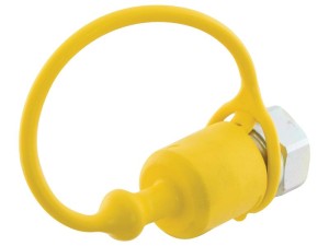 Faster Zaślepka żółty PVC Pasuje do 3/8'' Male Coupling TFA38 S.113082