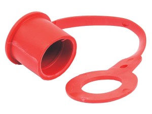 Faster Zaślepka Czerwony PVC Pasuje do 1/2'' Male Screw-on Coupling TFVM 12 SR S.113098