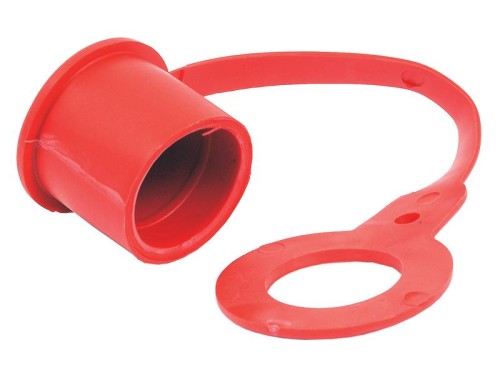 Faster Zaślepka Czerwony PVC Pasuje do 1/2'' Male Screw-on Coupling TFVM 12 SR S.113098 - Intertraktor