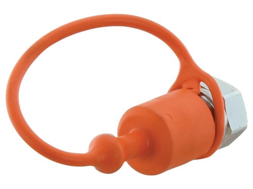 Faster Zaślepka pomarańczowy PVC Pasuje do 1/2'' Male Coupling TF12A S.112762 - Intertraktor