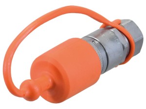 Faster Zaślepka pomarańczowy PVC Pasuje do 3/8'' Female Flat Face Coupling TMF38 S.113089