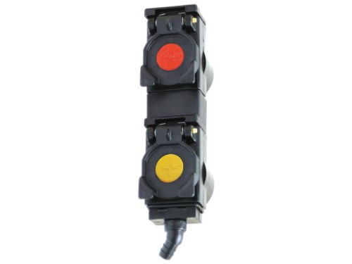 Zaślepka z kolektora oleju Double unit 82mm spacing, with Yellow and Red Clips S.112759 - Intertraktor