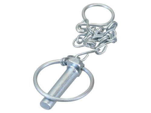 Okrągły Przetyczka, łańcuch & Hak, Sworzeń Ø11mm S.148 - Intertraktor