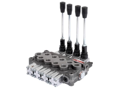 Sparex Zawór hydrauliczny monoblokowy 3/8'' BSP Porty 4 BK (45 L/min Natężenie Przepływu) S.24447 - Intertraktor