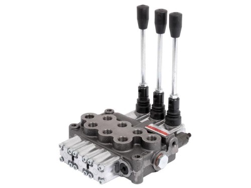 Sparex Zawór hydrauliczny monoblokowy 3/8'' BSP Porty 3 BK (45 L/min Natężenie Przepływu) S.24443 - Intertraktor