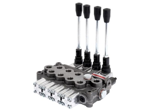 Sparex Zawór hydrauliczny monoblokowy 3/8'' BSP Porty 4 BK (45 L/min Natężenie Przepływu) S.24446 - Intertraktor