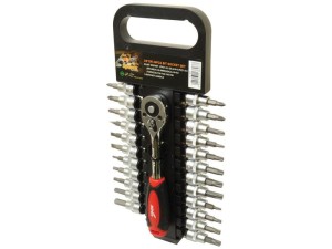 3/8'' Zestaw kluczy z pokrętłem grzechotkowycm (24szt.) S.113803