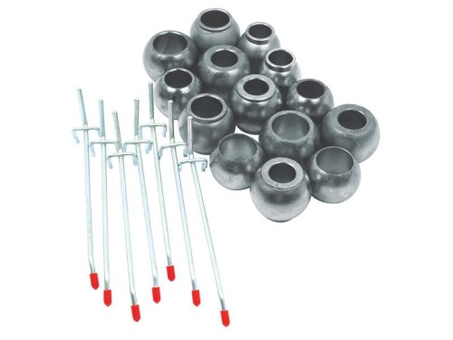 Zestaw kul kat (Kat. Lower Link Ball 2/2, 2/3, 3/3, Top Link Ball 2/2, 2/3, 3/2, 3/3) (14 szt Dispenser kit) S.23388 - Intertraktor