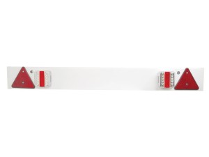 LED Zestaw lamp, Długość całkowita: 1200mm, Funkcje: 4, Hamulec / Tylna / Kierunkowskaz / Tablica Rejestracyjna S.26297