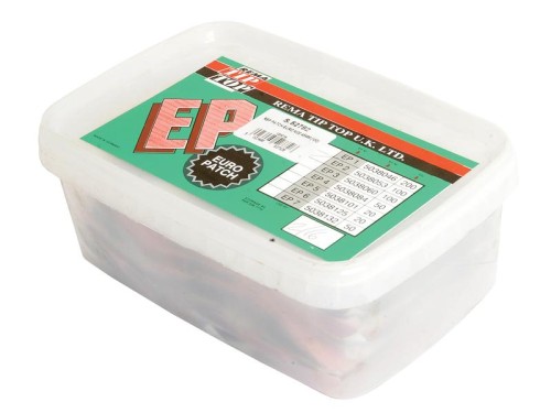Zestaw łatek do naprawy dętek Ø45mm (100 szt) S.52782 - Intertraktor