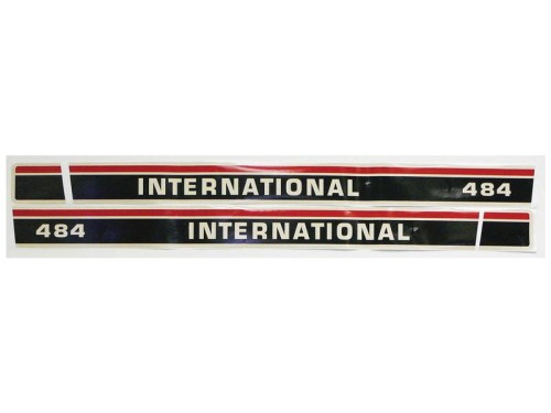 Zestaw naklejek - Case IH / International Harvester IH 484 S.67755 - Intertraktor