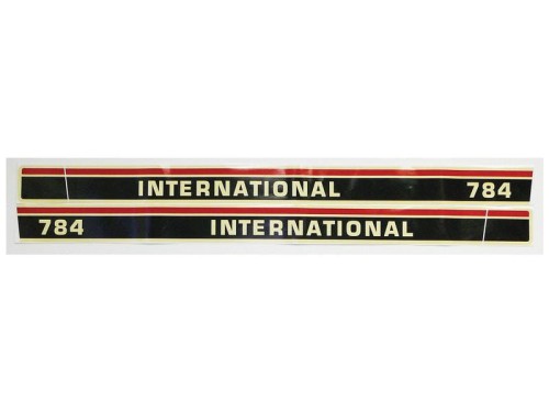 Zestaw naklejek - Case IH / International Harvester IH 784 S.67758 - Intertraktor