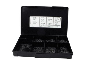Metric E Pierścienie, A Ø6 - 15.5mm, B Ø4 - 12mm (DIN or Standard No. DIN 6799), (Agropak 500 szt) S.12096