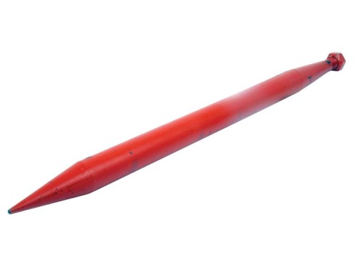 Ząb ładowacza - Prosta 880mm, Wielkość gwintu: M28 x 1.50 (Okrągły) S.22890 - Intertraktor