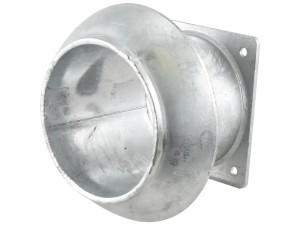 Złącze z kołnierzem czworokątnym - Męska 8'' (216mm) x (200mm) (galvanizado) S.136645