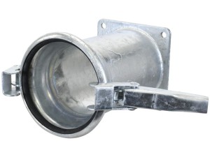 Złącze z kołnierzem czworokątnym - Żeńska 6'' (150mm) x (150mm) (galvanizado) S.115077