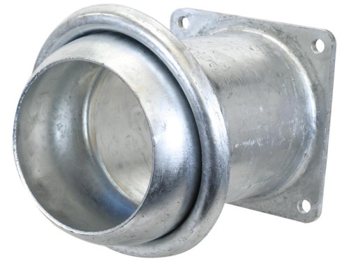 Złącze z kołnierzem czworokątnym - Męska 6'' (150mm) x (150mm) (galvanizado) S.115073 - Intertraktor
