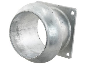 Złącze z kołnierzem czworokątnym - Męska 6'' (159mm) x (150mm) (galvanizado) S.136627