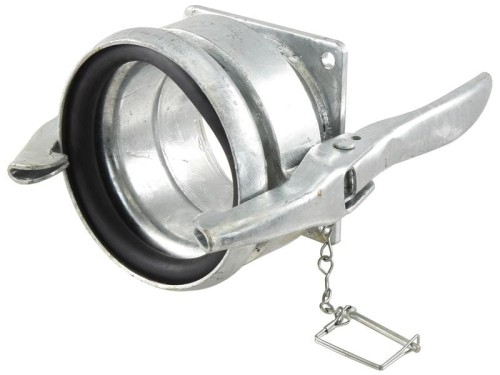 Złącze z kołnierzem czworokątnym - Krótki - Żeńska 6'' (159mm) x (150mm) (galvanizado) S.136623 - Intertraktor