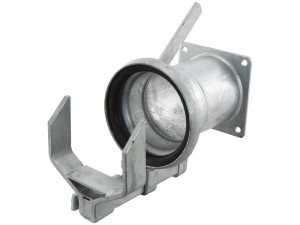 Złącze żeńskie z szybkozłączem i kołnierz czworokątny 6'' (159mm) x (150mm) (galvanizado) S.136632