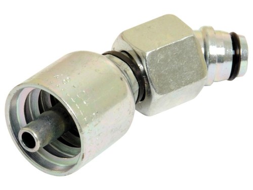 Parker Metryczny Wkłąd węża 1/4'' x M16 x 1.50 (10L) Żeński 135° Złączka kątowa lekka S.3341604 - Intertraktor