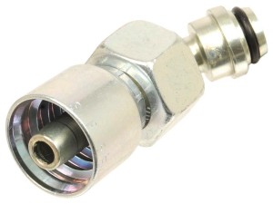 Parker Metryczny Wkłąd węża 3/8'' x M22 x 1.50 (14S) Żeński 135° Złączka kątowa wzmocniona S.3442206