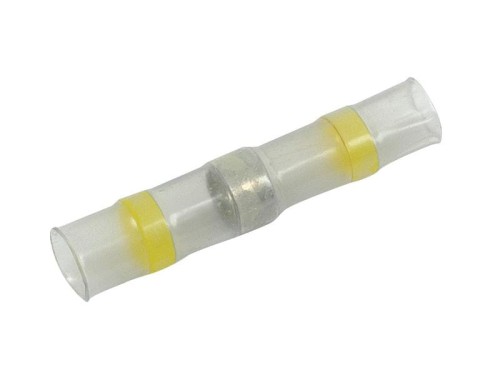 Izolowany łącznik osłony termokurczliwej, lut żółty S.13406 - Intertraktor