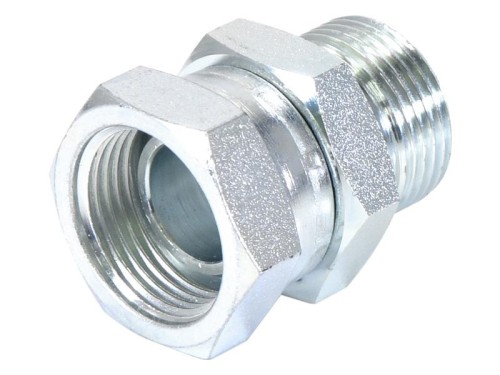 Adapter hydrauliczny 1'' BSP Męski x 1'' BSP Obrotowa żeńska S.14129 - Intertraktor