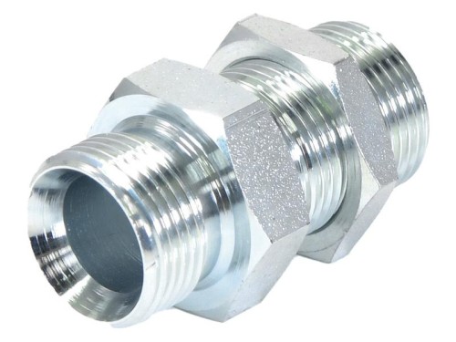 Adapter hydrauliczny 1'' BSP Męski x 1'' BSP Męska przegroda z Mocujące S.55990 - Intertraktor