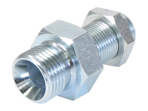 Adapter hydrauliczny 1/2'' BSP Męski x 3/8'' BSP Męska przegroda z Mocujące S.2529 - Intertraktor