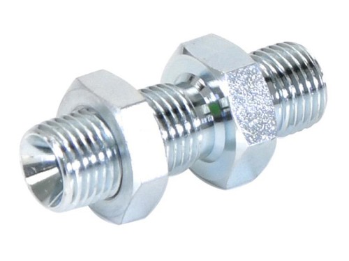 Adapter hydrauliczny 1/4'' BSP Męski x 1/4'' BSP Męska przegroda z Mocujące S.11947 - Intertraktor